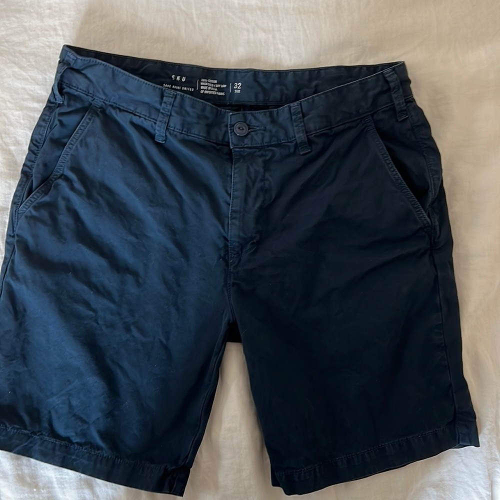 8.5" TWILL STANDARD BERMUDA SHORTS - Navy